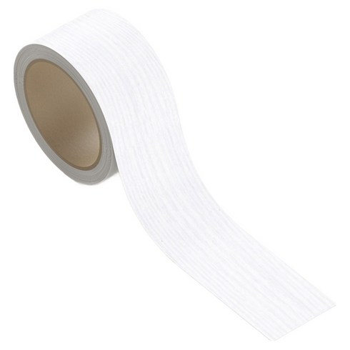 시트나라 무늬목 띠몰딩 우드 시트지, 002화이트, 높이 8cm x 15m
