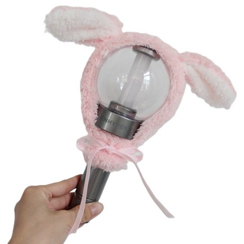 아카코 응원봉 모자 커버 타입2, 혼합색상, 단품