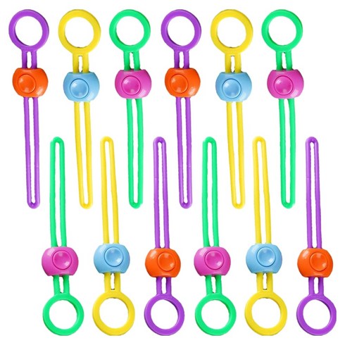 다기능 케이블 정리 로프 주방 밀봉 스트랩, 랜덤발송, 12개