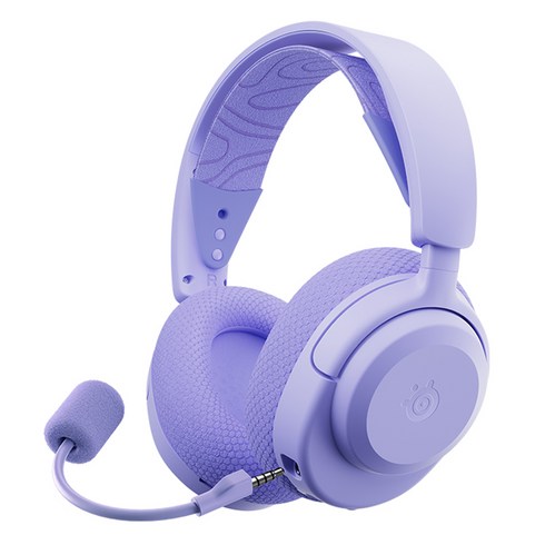 스틸시리즈 Arctis Nova 3X 무선 게이밍 헤드셋, 61693, 라벤더