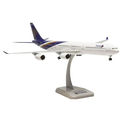 호간윙스 1 / 200 A340-600 타이항공 비행기모형 HG364944WH, 화이트, 1개