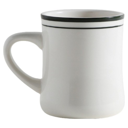 시라쿠스 뉴욕 킹스인 오목머그 400ml, 칼딘그린, 1개