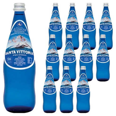 산타비토리아 탄산수, 12개, 750ml