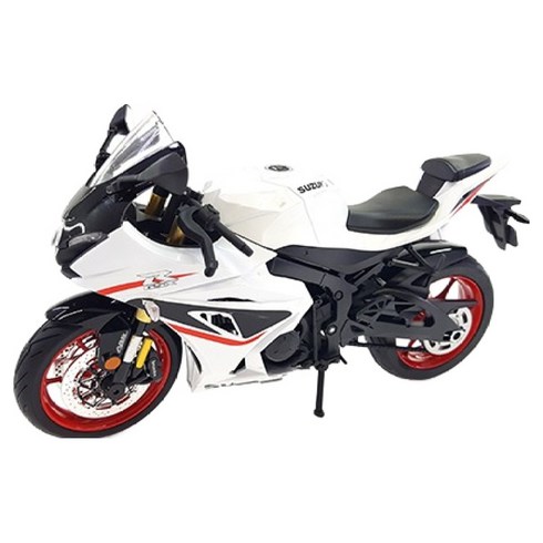 레프리카 MX MODEL 1:9 스즈키 GSX-1000R 오토바이 모형 MXT1163, 화이트(MXT116336WH), 1개