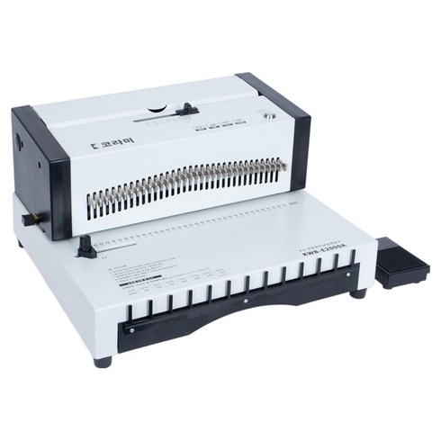 코라미 전동 와이어링 제본기 KWB-E2000AC, 340매