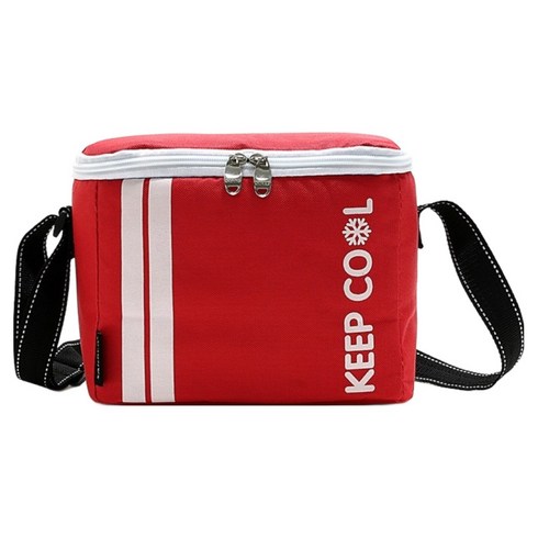 테이아 KEEP COOL 야외 피크닉 보냉가방, 레드, 5L