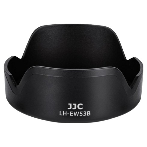 JJC ﻿캐논 RF-S 10-18 F4.5-6.3 IS STM 꽃무늬형 렌즈 후드, LH-EW53B, 1개