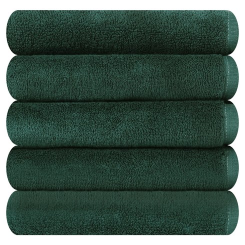 송월타월 뉴 데일리 소프트볼륨 40 수건 200g 코마사, 진녹색, 5개