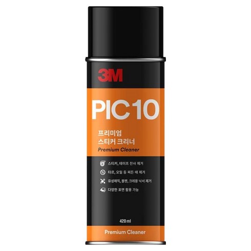 쓰리엠 PIC10 프리미엄 스티커 크리너 420ml, 1개