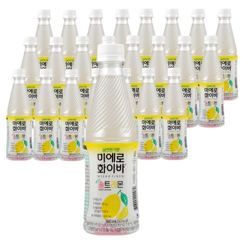 미에로화이바 솔트레몬, 350ml, 24개