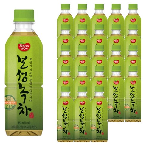 동원보성녹차, 350ml, 24개