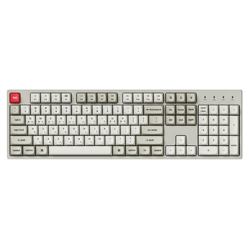 키크론 C2 Pro 8K RGB 핫스왑 유선 기계식 키보드, 레트로, C2PX-M9, 저소음 바나나축