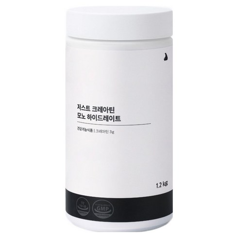 잠백이 저스트 크레아틴 모노 하이드레이트 헬스보조제, 1.2kg, 1개