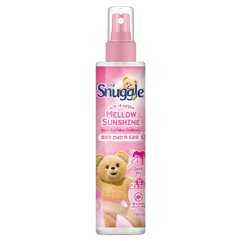 스너글 멜로우선샤인 퀵드라이 섬유탈취제, 150ml, 1개