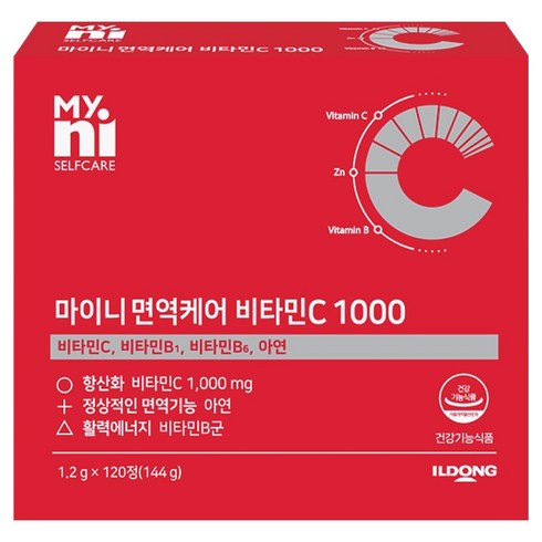 마이니 면역케어 비타민C 1000, 120정, 1개