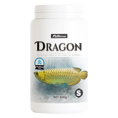 필그린 드래곤 아로와나사료 스몰바이트 S, 400g, 1개