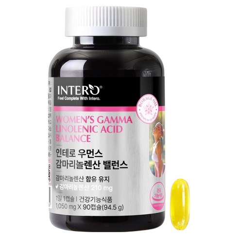 인테로 우먼스 감마리놀렌산 밸런스 94.5g, 90정, 1개