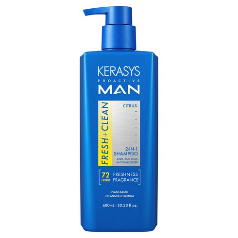 케라시스 프로액티브 맨 탈모증상완화 샴푸 시트러스, 1개, 600ml