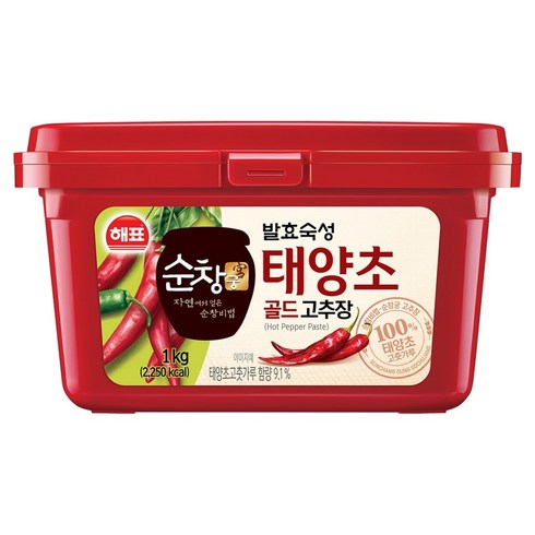 순창궁 태양초 골드 고추장, 1kg, 1개