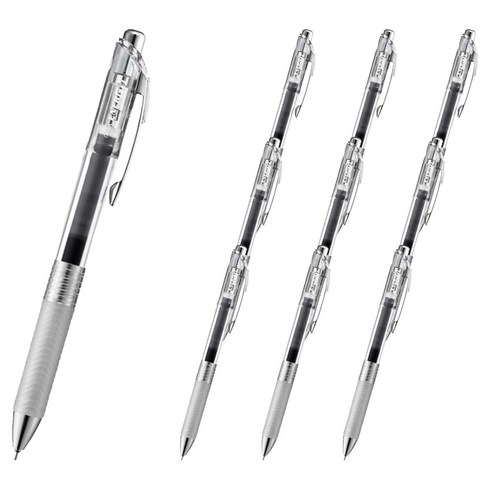 펜텔 에너겔 인프리 볼펜 0.4mm BLN74TL-A, 블랙, 10개