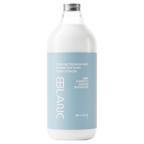 비블랑 유아 섬유유연제 베이비파우더향, 1L, 1개