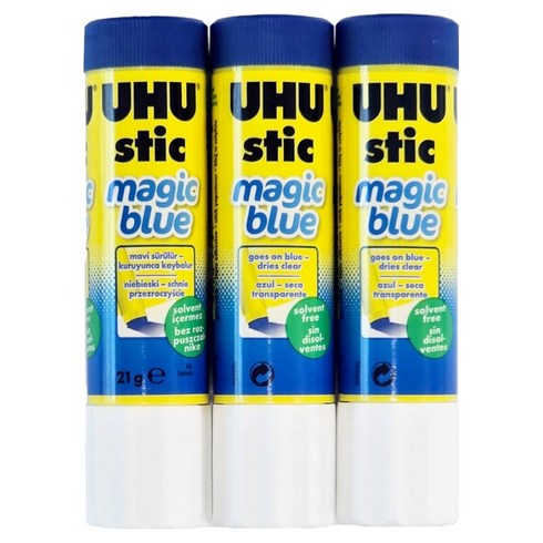 UHU 매직풀, 21g, 3개