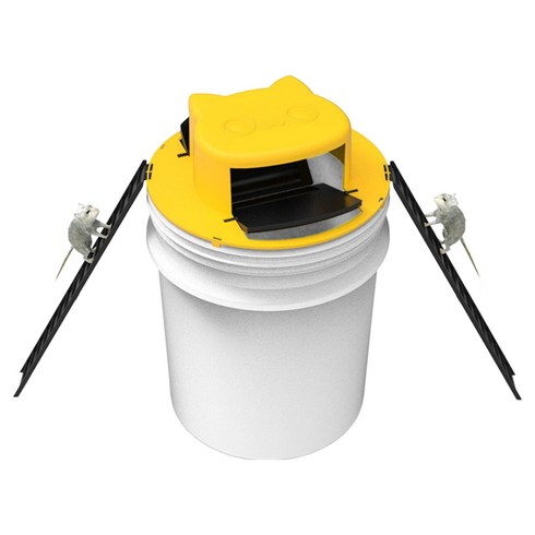 케이바운드 자동포획 쥐덫 옐로우 분리형 OPP 포장, 1개, 1개입