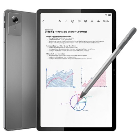 레노버 아이디어탭 11 태블릿PC, Luna Grey, 128GB, Wi-Fi