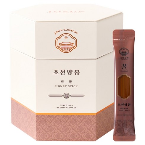 조선양봉 밤 꿀 허니스틱 60p, 720g, 60개