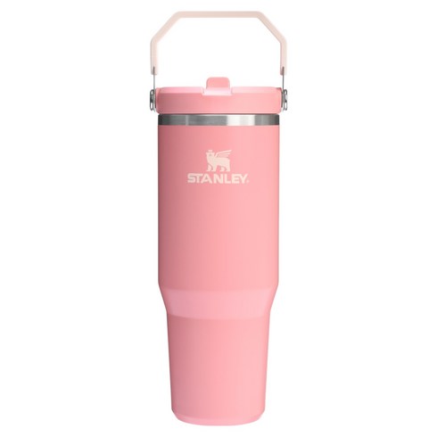 스탠리 아이스플로우 플립 스트로 텀블러, 핑크 메사, 887ml, 1개
