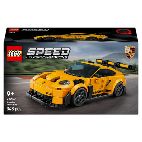 레고 스피드 챔피언 77239 포르쉐 911 GT3 RS 슈퍼카, 혼합색상, 1개