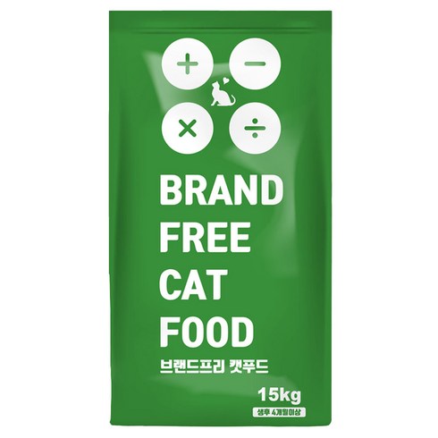 브랜드프리캣푸드 전연령 건식사료, 닭, 15kg, 1개