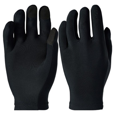 루디스 베이직 이너 런닝 장갑 LGU4733, BLACK, 1세트