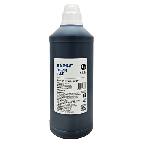 엘틴 푸드칼라 식용색소 진한 오션블루, 1kg, 1개