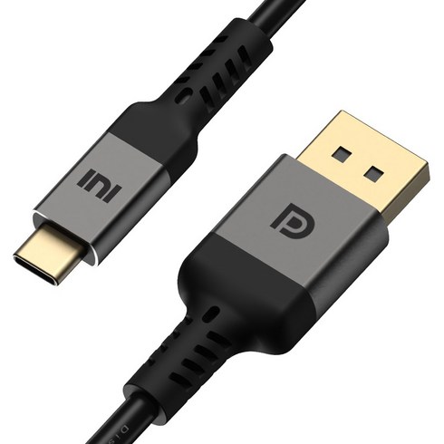 아트뮤 VESA 인증 C타입 to DP 1.4 8K DisplayPort 케이블 메탈블랙 3m 1개