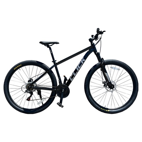 클릭 제스트27.5D MTB 알루미늄 디스크 브레이크 14.3kg 신장 160~180cm, 유광블랙, 69.8cm(27.5인치)