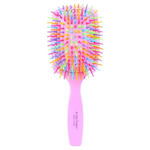 아이캔디 레인보우 볼륨 S 패들 헤어브러쉬, LIGHT PURPLE, 1개