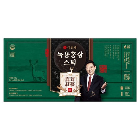 래오이경제 녹용홍삼스틱 30p, 300g, 1개