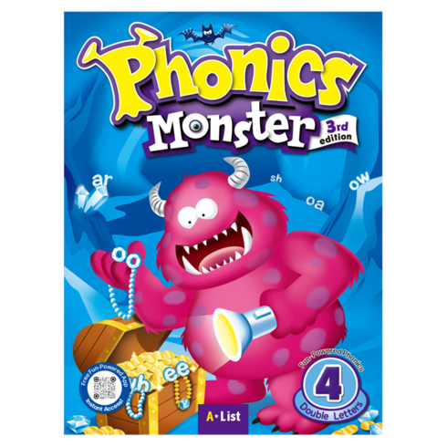 Phonics Monster 3rd edition Student Book 4, 에이리스트, 유치~초등 저학년