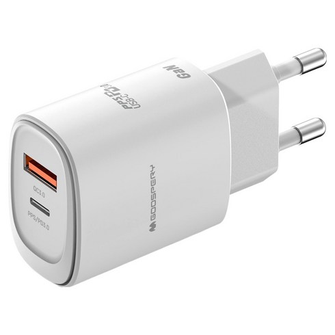 구스페리 2포트 GaN PPS PD 3.0 멀티 초고속 충전기 어댑터 25W, 1개