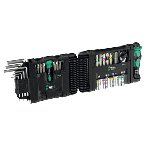 Wera 베라 Tool-Check Modular Set 1 툴체크 미니 정밀 올인원 공구 세트 049020, 1개, 15종