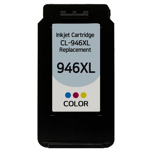 오피스토어 대용량 캐논 잉크젯프린터 MG2490 MG2590 MG3090 MG3095W 호환잉크 10.3ml CL-946XL, 컬러, 1개