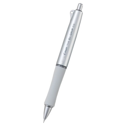 파이롯트 더닥터그립 샤프 실버, 1개, 0.5mm