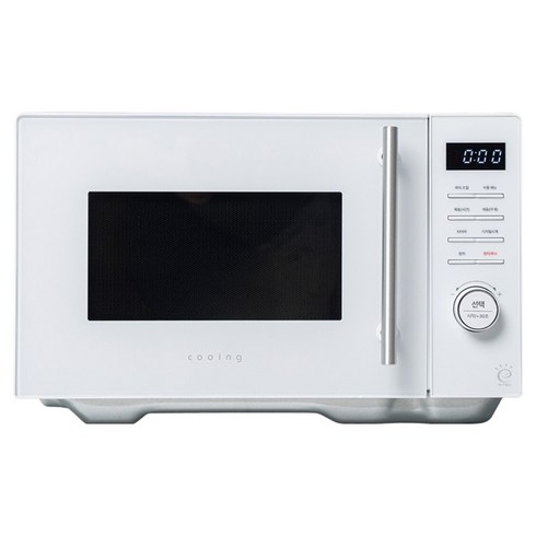 쿠잉전자 무회전 전자레인지 버튼 다이얼식 23L, MM-E2301WWFL