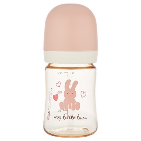 에디슨 리틀러브 PPSU 젖병, 핑크, 150ml, 1개