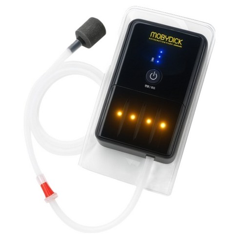 모비딕 LED조명 충전식 기포 발생기 MO-F1 2000mAh, 1개