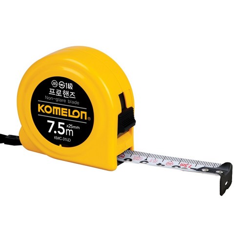 코메론 프로핸즈 줄자 7.5m KMC-31LD, 1개