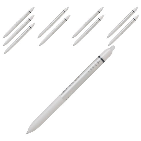 파이롯트 프릭션 볼 노크 WAAI 볼펜 0.5mm, 블랙, 10개