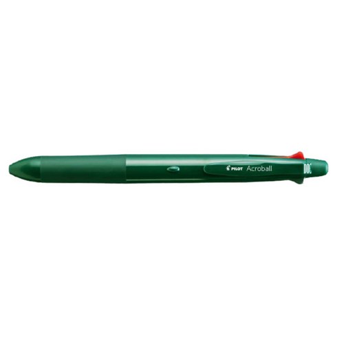 파이롯트 아크로볼 샤프 4색 멀티펜 0.5mm, 1개, 딥그린