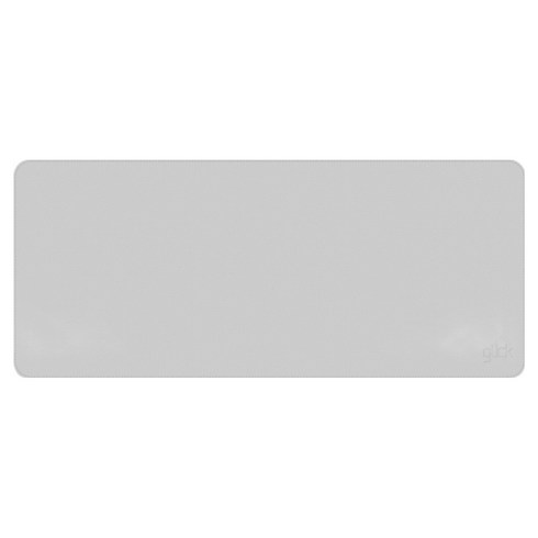 지클릭커 가죽 장패드 데스크 매트 700 x 260 mm, 라이트 그레이, 1개